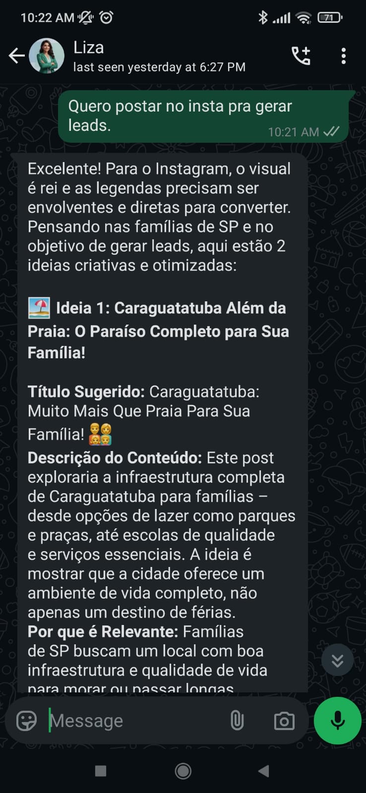 Criação de Posts para Redes Sociais